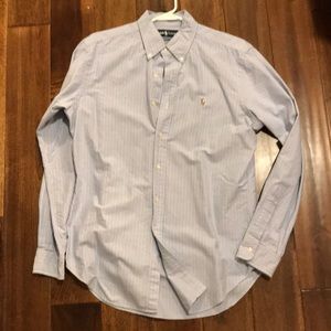 Blue Striped Polo Ralph Lauren Button Down